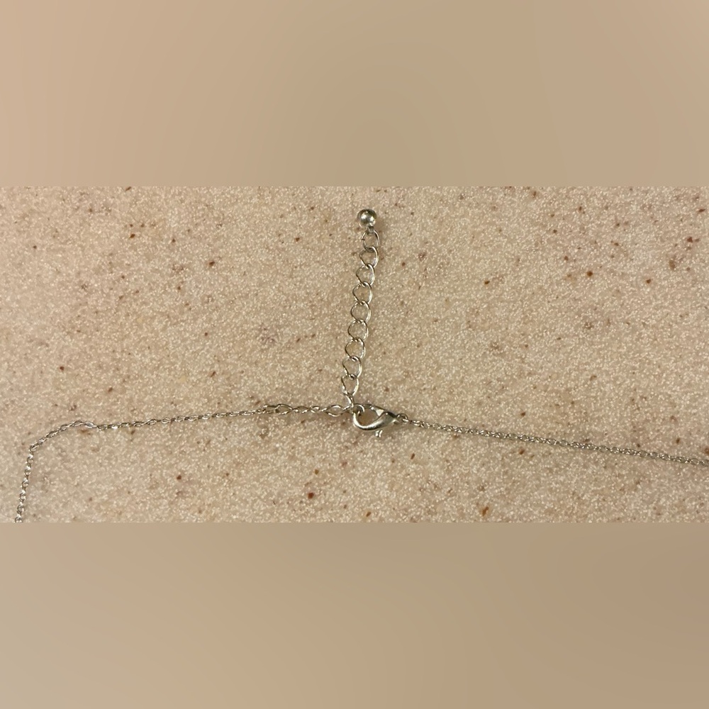 Mini Rhinestone Bezel Necklace - Picture 3 of 3